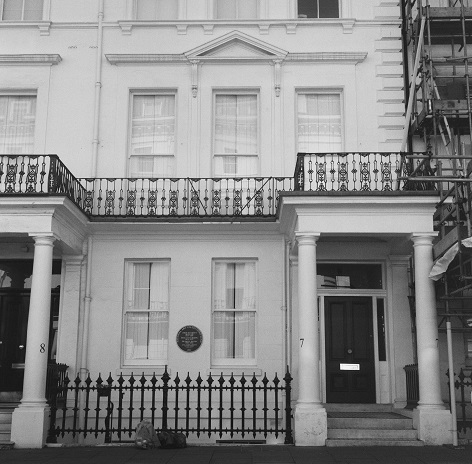 Image caption: 7 Cromwell Place, South Kensington (Image © Altair Brandon-Salmon)